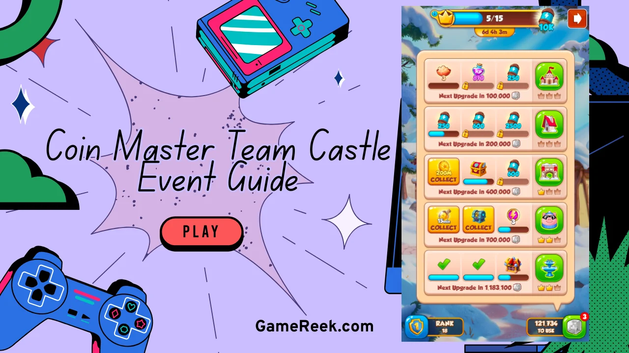Coin Master Team Castle Event