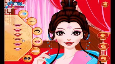 GEISHA MAKE UP AND DRESS UP