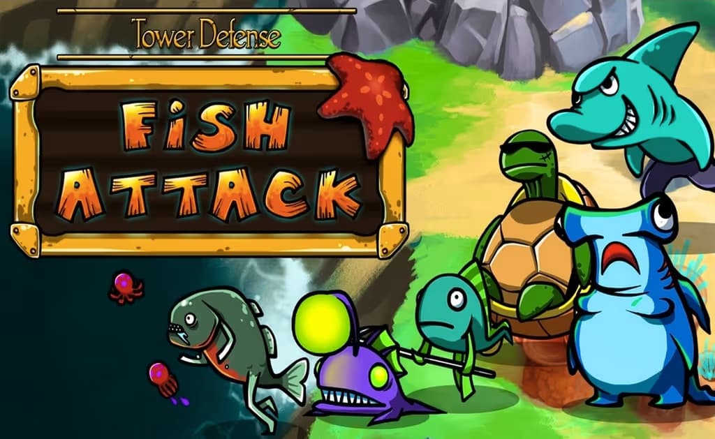 Tower Defense: Fish Attack