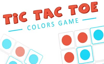 Tic Tac Toe Colors Game