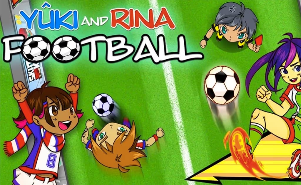 Yuki and Rina Football