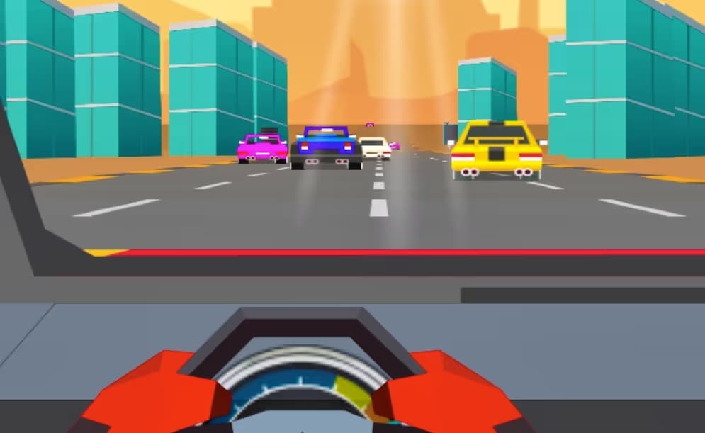 Super Blocky Race