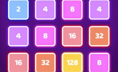Neon 2048