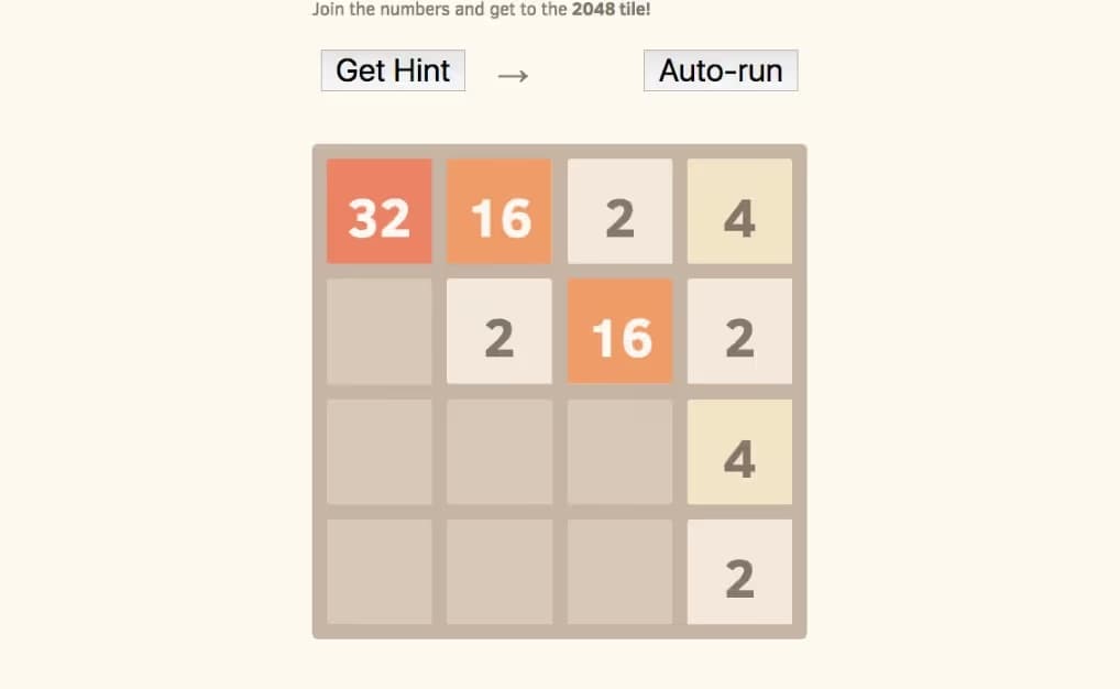 2048 Artificial Intelligence