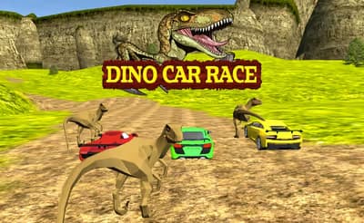 Dino Car Race