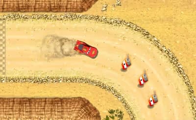 Cars: Lightning's Off-Road Training