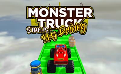Monster Truck Stunts Sky Driving