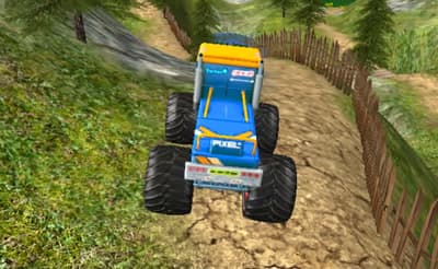 Monster Truck Offroad Driving Mountain
