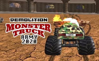 Demolition Monster Truck Army 2020