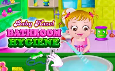 Baby Hazel Bathroom Hygiene