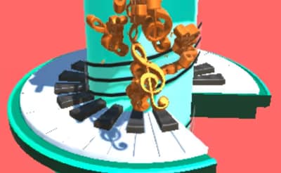 Helix Piano Tiles