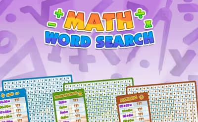 Math Word Search