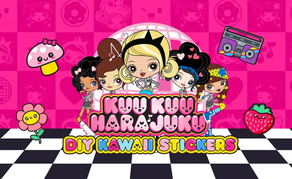 Kuu Kuu Harajuku: DIY Kawaii Stickers
