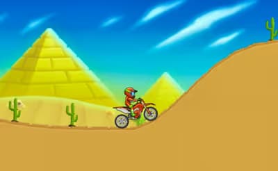 Moto Hill Bike Racing