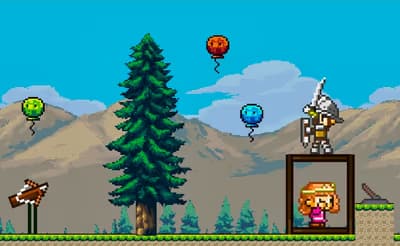 Pixel Archer Save the Princess