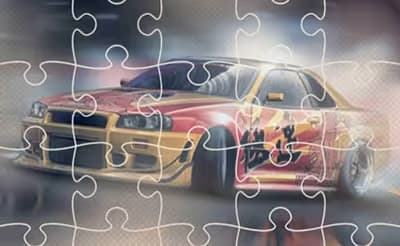 Japanese Racing Cars Jigsaw