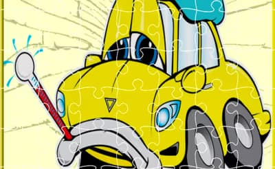 Broken Cars Jigsaw