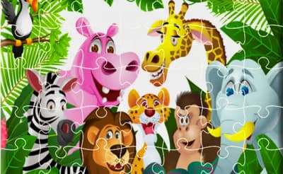 King of Jungle Jigsaw
