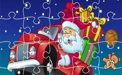 Christmas Truck Jigsaw