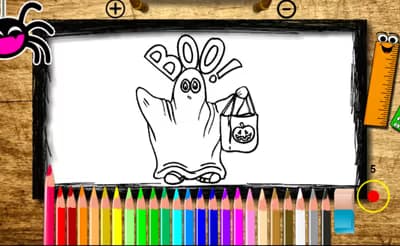 Halloween Coloring Book