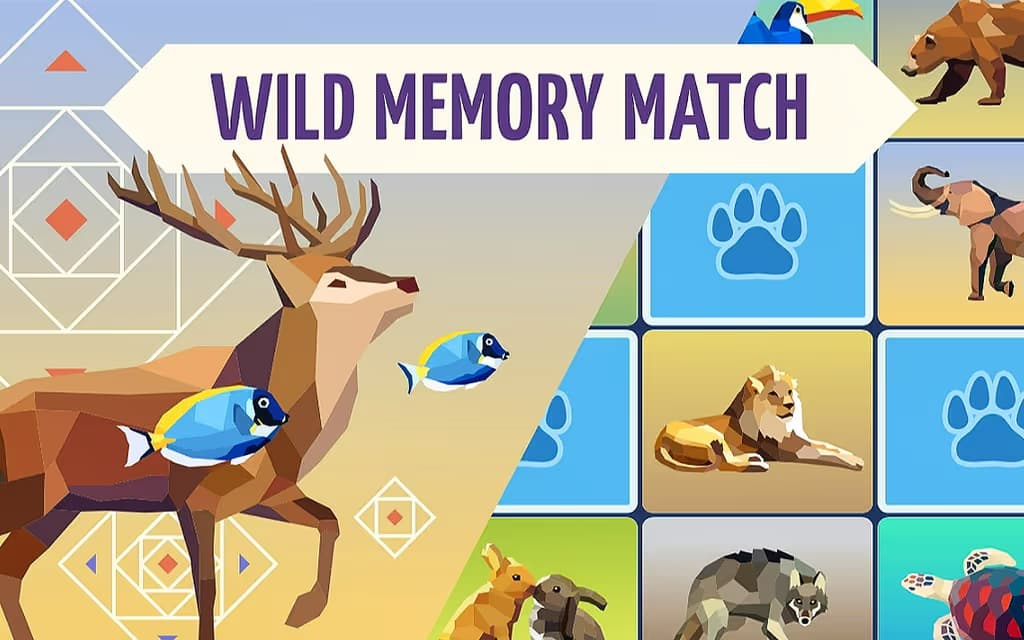 Wild Memory Match