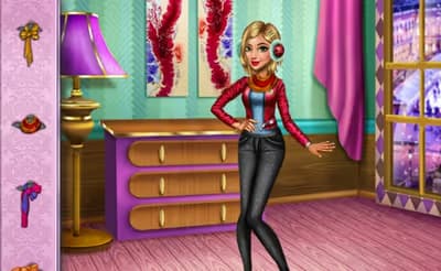 Tris Winter Fashion Dolly Dress Up