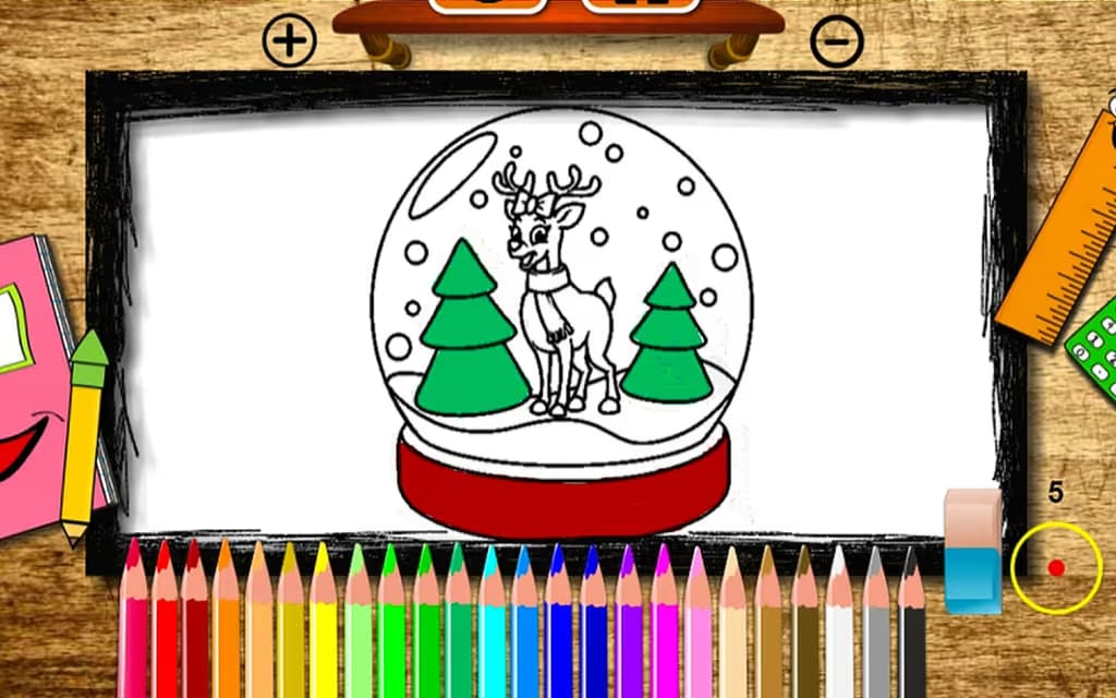 BTS Christmas Coloring Book