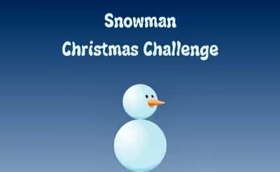 Snowman Christmas Challenge