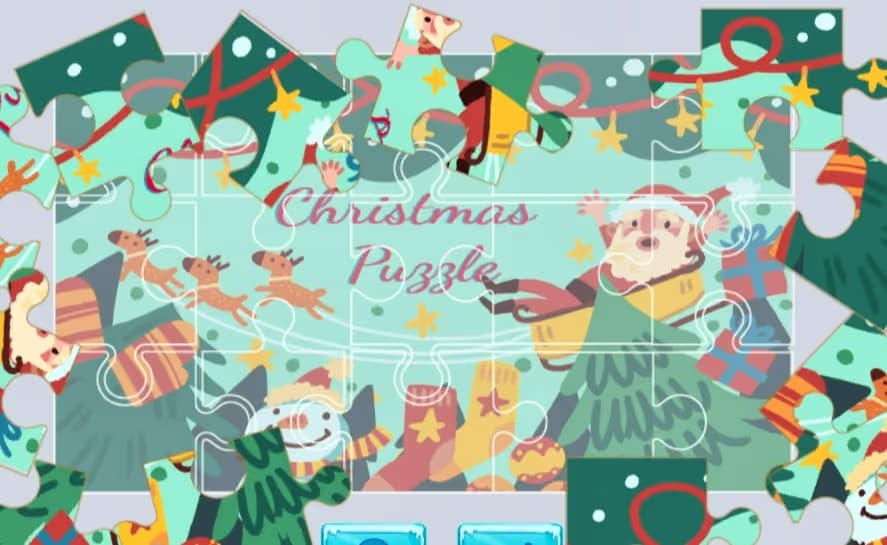 Christmas Puzzle Game