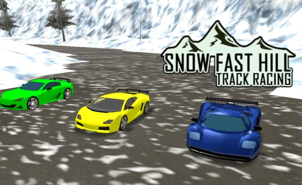 Snow Fast Hill Track Racing