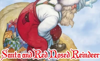 Santa and Red Nosed Reindeer Puzzle