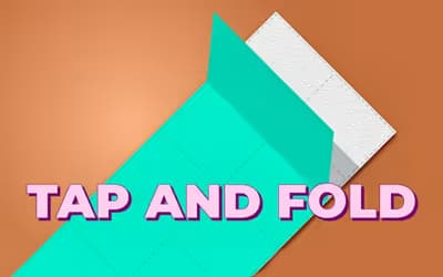 Tap And Fold: Paint Blocks