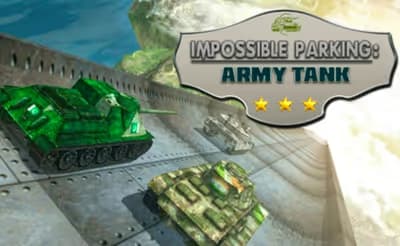 Impossible Parking Army Tank