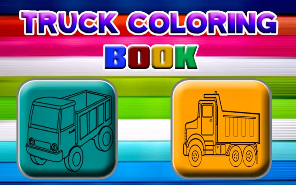 Trucks Coloring Book