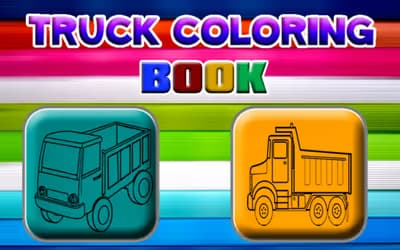 Trucks Coloring Book