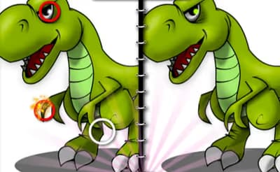Dinosaur Spot The Difference