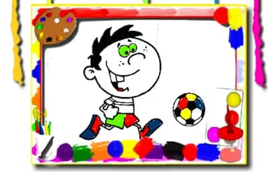 Football Coloring Time