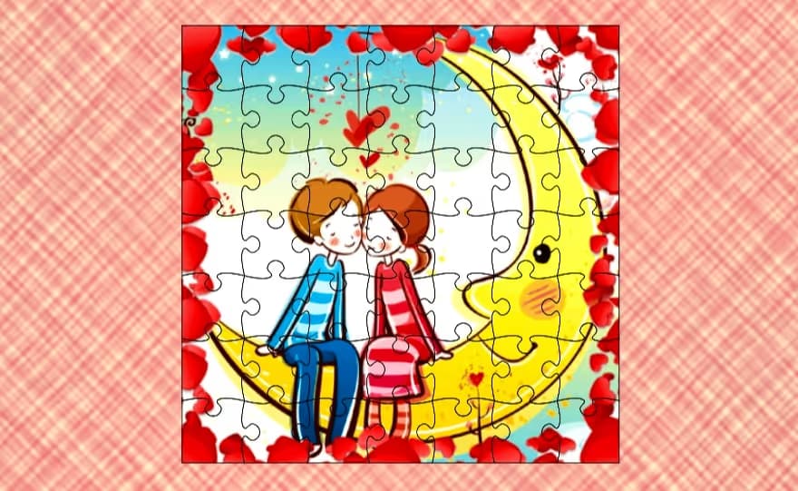 Loving Couple Jigsaw