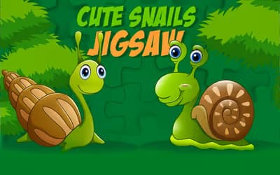 Cute Snails Jigsaw