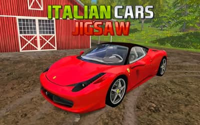 Italian Cars Jigsaw