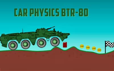 Car Physics BTR 80