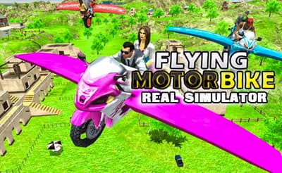 Flying Motorbike Real Simulator