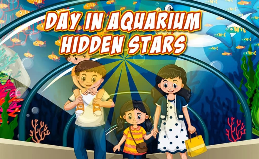 Day In Aquarium Hidden Stars