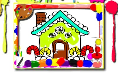 House Coloring Book
