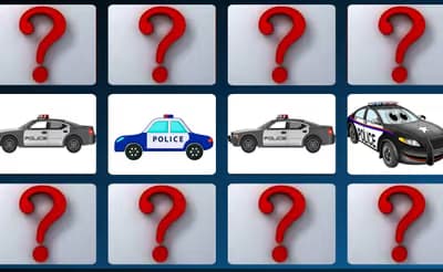 Police Cars Memory