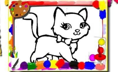 Sweet Cats Coloring Book