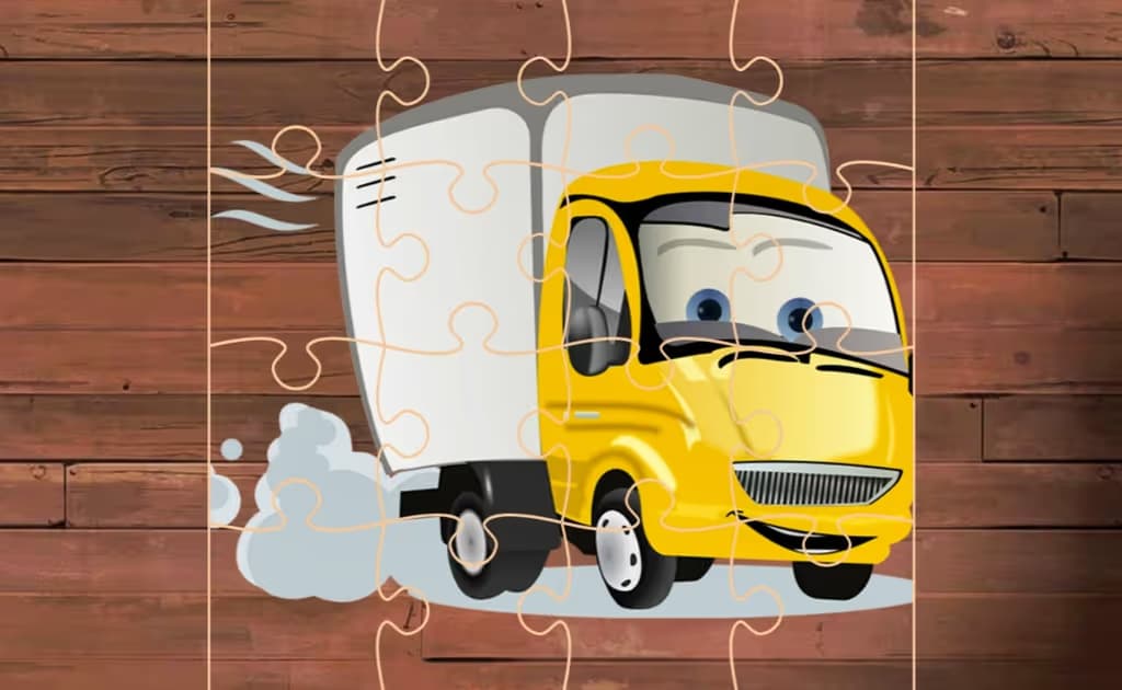Kids Truck Jigsaw Puzzles