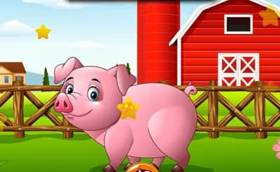 Cartoon Farm Hidden Stars