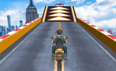 Mega Ramp Stunt Moto