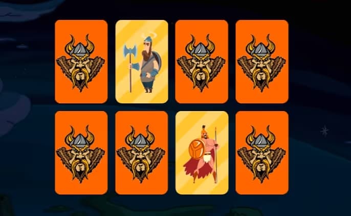 Spartan And Viking Warriors Memory